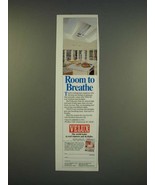 1990 Velux Roof windows and skylights Ad - Room to breathe - £14.72 GBP