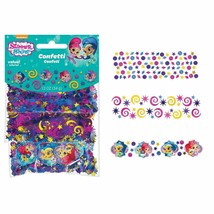 Shimmer and Shine Magical Confetti Birthday Party Table Decor Supplies New - $72.01 MXN