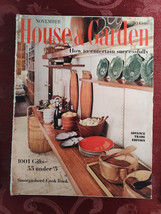 HOUSE and GARDEN magazine November 1959 Entertaining Decorating Christmas - £15.82 GBP