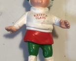 Hallmark Kristy Claus Ice Skater Christmas Decoration Ornament XM1 - $7.91