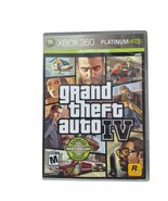 Grand Theft Auto IV (Xbox 360, 2009) Game And Case - $369.34 MXN