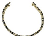 Sapphire Women&#39;s Bracelet 14kt Yellow Gold 368793 - £1,217.13 GBP