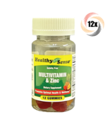 12x Bottles Healthy Sense Multivitamin &amp; Zinc Dietary Gummies | 12 Per B... - $24.09