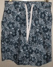 NEW MENS MERONA HAWAIIAN PRINT SWIM TRUNKS SIZE S - £18.64 GBP