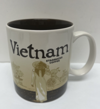 Starbucks Coffee Mug Vietnam Global Icon Collector Series 16oz - £43.52 GBP