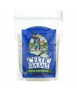 Celtic Sea Salt Fine Ground Sea Salt Bag 16 OZ - £17.29 GBP