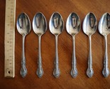 Hanford Forge 6x Soup Dinner Table Spoon Oval CHARLESTON CLASSIC Stainle... - £19.65 GBP