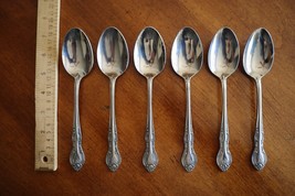 Hanford Forge 6x Soup Dinner Table Spoon Oval CHARLESTON CLASSIC Stainle... - £19.61 GBP