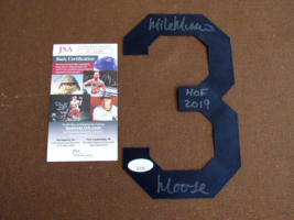 Mike Mussina Hof 19 Moose Ny Yankees Balt Orioles Signed Auto Jersey Number JSA2 - £94.60 GBP