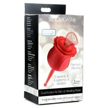 Inmi Bloomgasm Rose Buzz 7X Silicone Clit Stimulator And Vibrator - £44.74 GBP