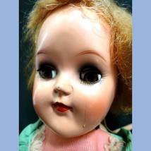 Antique Ideal 15&quot; Toni Doll W Original Box Toy Blond Hair Brunette Wig - £138.48 GBP