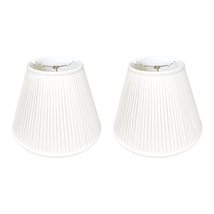 Royal Designs, Inc. Deep Empire Side Pleat Basic Lamp Shade, BS-728-16WH... - $166.27