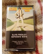 cassette tape Elvis Presley  seperate ways  - $177.89 MXN