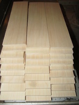 Four (4) Pieces Thin, Kiln Dried, Sanded Wide Maple 12&quot; X 8&quot; X 1/8&quot; Lumber Wood - £44.96 GBP