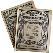 Tapper&#39;s Grades Piano Course Books 1904 Antique Music Instruction Lot Of... - $29.99