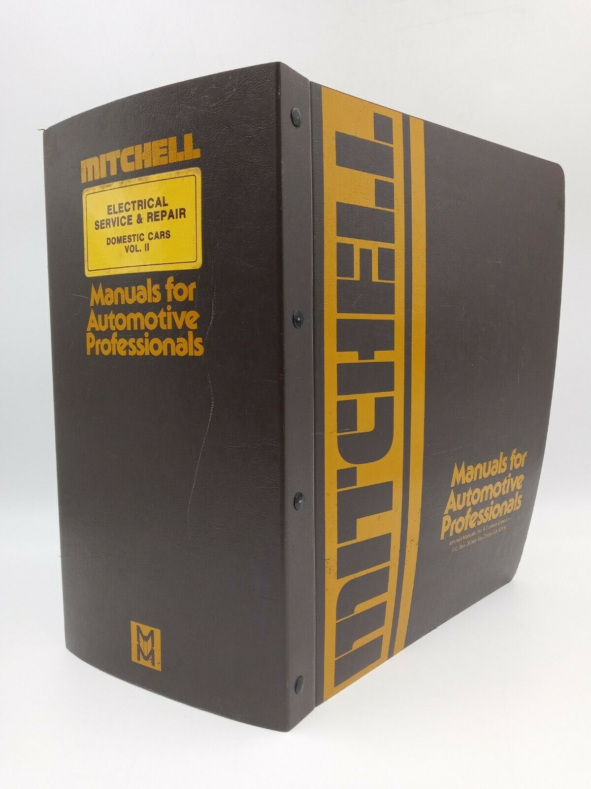 9 Mitchell Electrical Service Repair Domestic Cars Shop Manuals  Vol. 2 1972-82 - £84.07 GBP