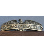 Nautical Marine Captains Quarters Eagle Sailor Anchor Aluminum Wall Deco... - $786.11 MXN