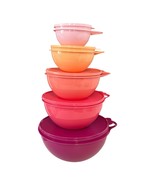 Tupperware 5 piece Thatsa Mixing Bowl Bowls Mega Set New - $97.02