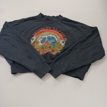 O’Neill Daydream Drifter Women's Small Blue Crewneck Cropped Pullover Sweatshirt image 14