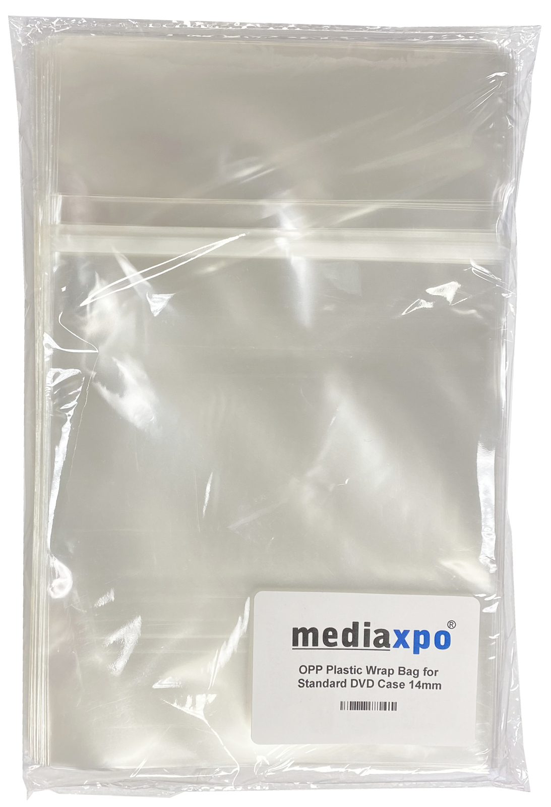 OPP Plastic Wrap Bag for Standard DVD Case 14mm - $14.10+
