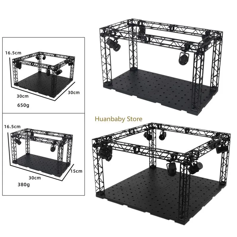 Model Gnaku Stage Hobby Base Universal Hangar Garage Display Stage Colorful - £26.05 GBP+