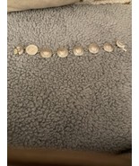 coach sterling silver snap circle bracelet - $411.60 CAD