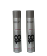 2 Redken Quick Dry 18 Instant Finishing Spray 365ml 11 oz. New. - $79.19