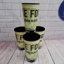 Wake Forest Demon Deacons Souvenir Plastic 32oz Cups (4 Pcs) USA Made - $9.36