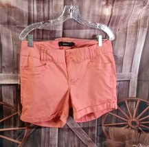 Torrid Cuffed Hem Shorts Pink Size 12 Cotton Pockets - $11.88
