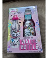 It&#39;s So Me Color Your Own Water Bottle Kit Reusable+BPA Includes Markers... - £4.14 GBP