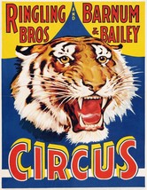 3394.Ringling Brothers Barnum Bailey Tiger POSTER.Office Room home art decor - £13.74 GBP+