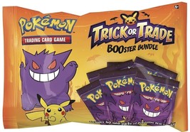 Pokemon TCG Trick Or Trade Booster Bundle Halloween 40 Mini Packs Factory Sealed - £11.16 GBP