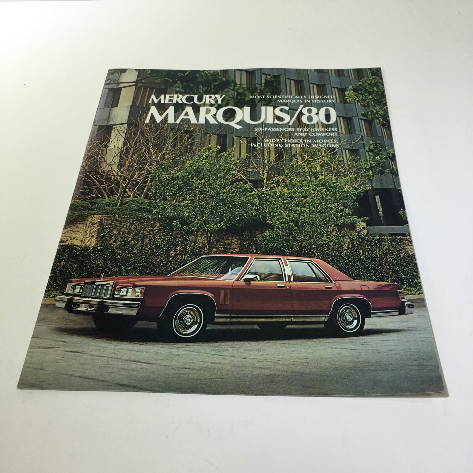 1980 T980 Mercury Marquis 5.2 Liter 302 CID V-8 Engine Car Sale Brochure - $7.09
