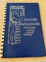 Swedish Smorgasbord Emanuel Evangelical Lutheran Church Vintage 1941 Har... - £30.33 GBP