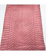 Pearlized Real Elaphe Snakeskins Snake Skins Leathers Hides Rose - $23.02