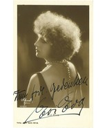 EVI EVA (c.1926) Vintage Orig German Silent Film Postcard INSCRIBED BY E... - £99.27 GBP