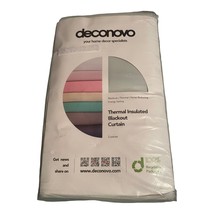 Deconovo Thermal Insulated Blackout Curtain 52&quot;x95&quot; Long Dark Heavy Fabr... - $24.30