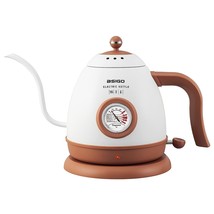 Gooseneck Electric Kettle With Thermometer, 100% Stainless Steel For Pou... - £56.60 GBP