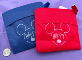 Disney Mickey Mouse Reusable Poly Bag Bundle - Set - 23.6&quot; x 13.8&quot; - Blu... - £28.40 GBP