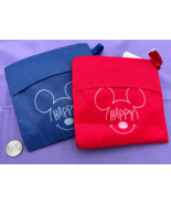 Disney Mickey Mouse Reusable Poly Bag Bundle - Set - 23.6&quot; x 13.8&quot; - Blu... - £28.02 GBP