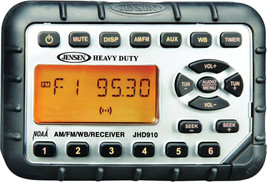 Jensen Heavy Duty JHD910 Mini Waterproof AM/FM/WB Radio,  NOAA Weatherband - £225.72 GBP