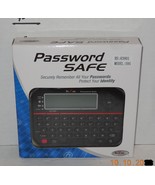 RecZone Password Storage SAFE Device Model 595 LCD Display NIB - $69.39 CAD