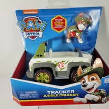 Paw Patrol Tracker Jungle Cruiser Spin Master Nickelodeon Dog Figure Vehicle - £19.35 GBP