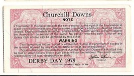 1979 Kentucky Derby ticket stub Spectacular Bid - £72.95 GBP