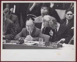 1960 Original Press Photo Valerian A. Zorin Assembly Committee Agenda Debate UN - £32.58 GBP