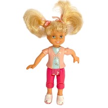 2002 Fisher Price Loving Family Dollhouse Girl Sister Doll Figure Blonde Hair - £7.82 GBP