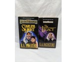 (2) Forgotten Realms Fantasy Adventure Books Starless Night And The Legacy - £24.94 GBP