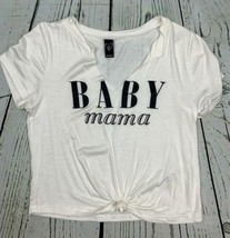 Baby Mama Crop Top White Small - £15.99 GBP