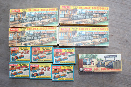 11 Boxes Merit Railway Accessories OO  HO 5090 5026 5031 5115 5095 5077 ... - $69.29