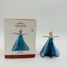 Hallmark Keepsake Ornament Disney Frozen Let It Go Queen Elsa w/ Sound 2015 Rare - £33.51 GBP